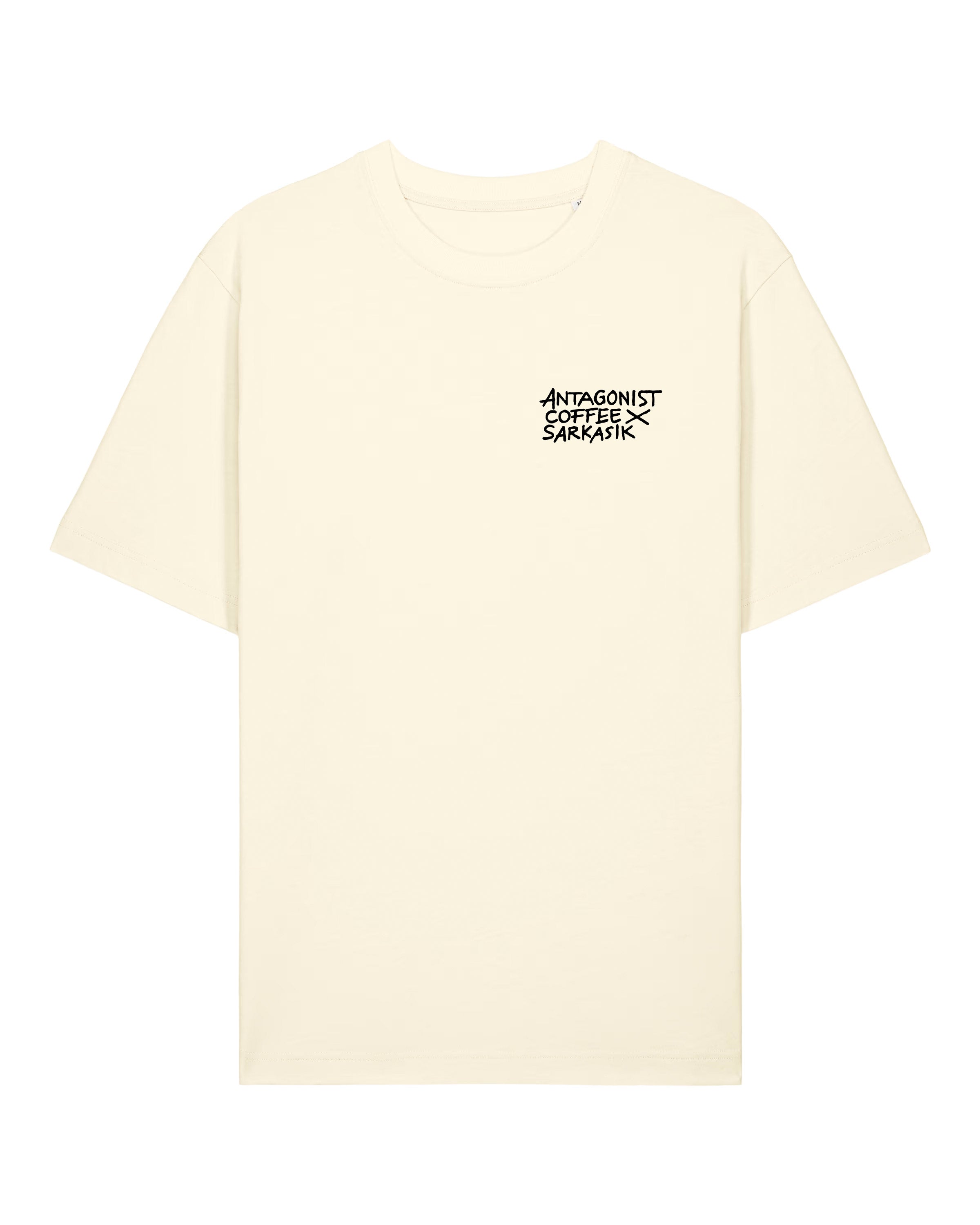 ANTAGONIST COFFEE x SARKASIK - UNISEX RELAXED FIT SHIRT