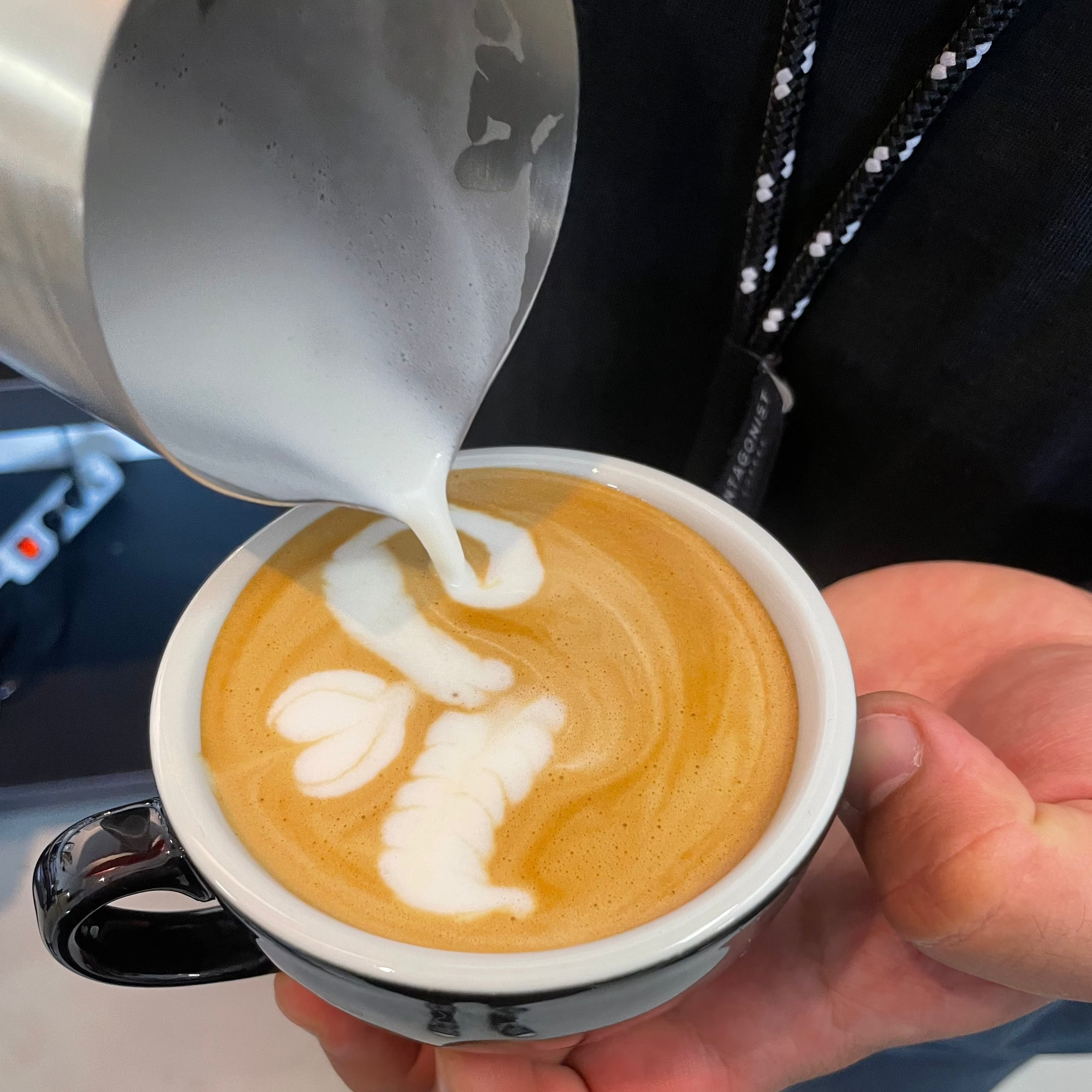 WPM #07 Sharp Spout Pitcher – 450 ml | Brushed Steel