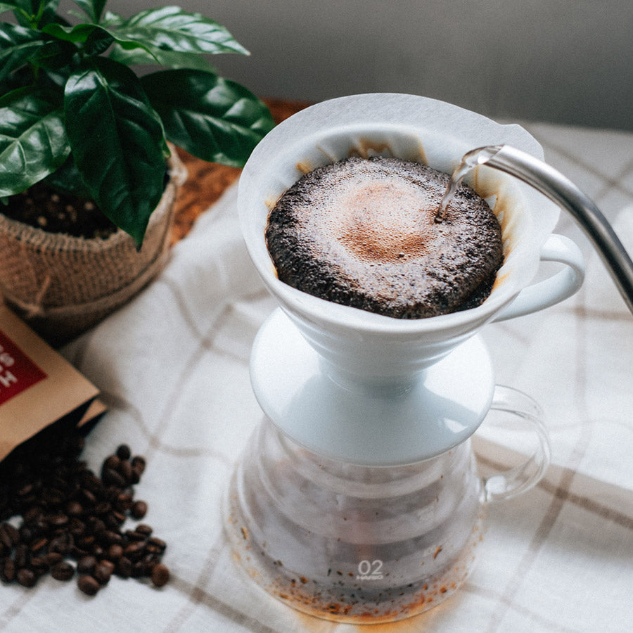 HARIO V60 Papierfilter 02 - Weiß (100 Stück)