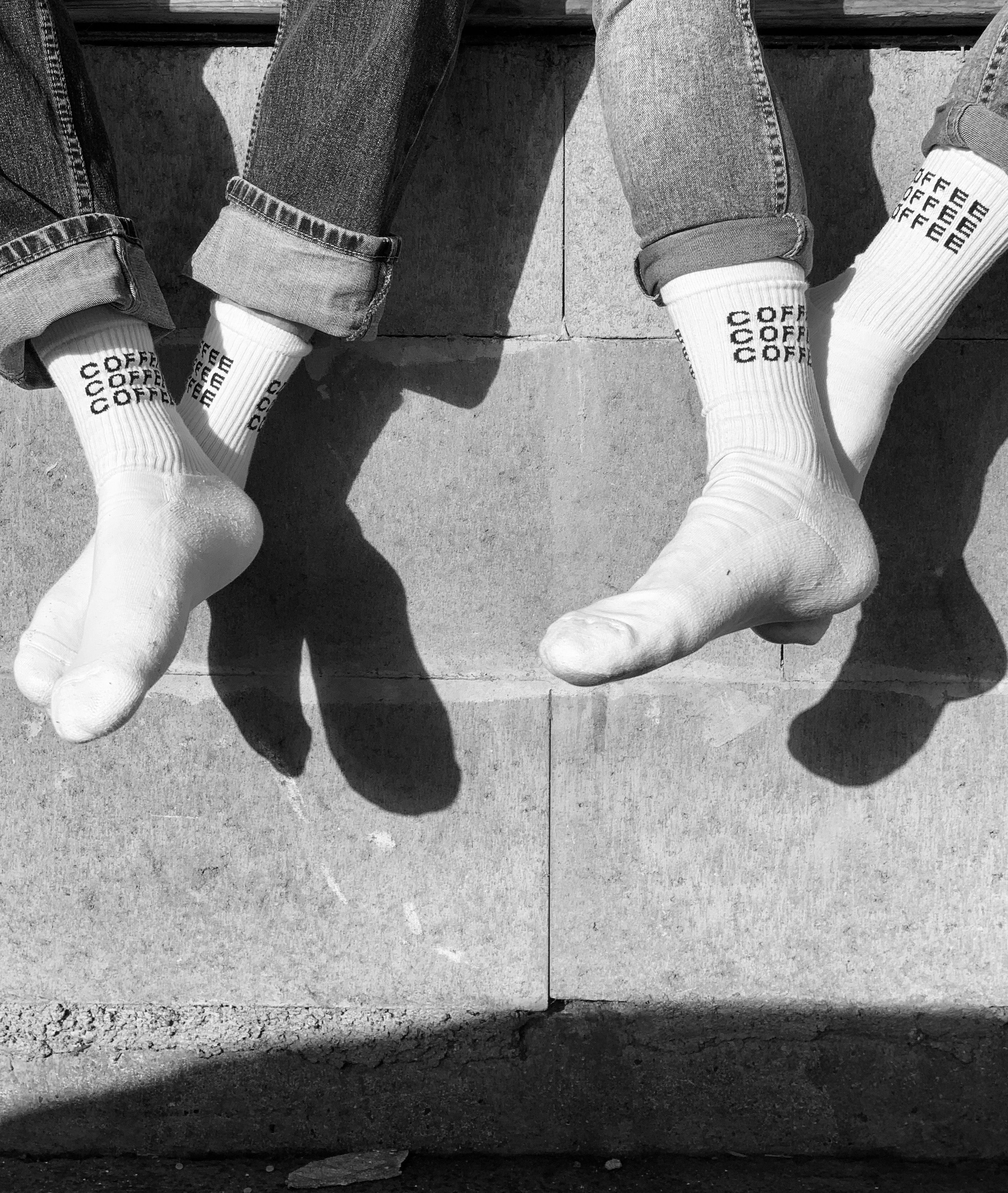 COFFEE COFFEE COFFEE Socken