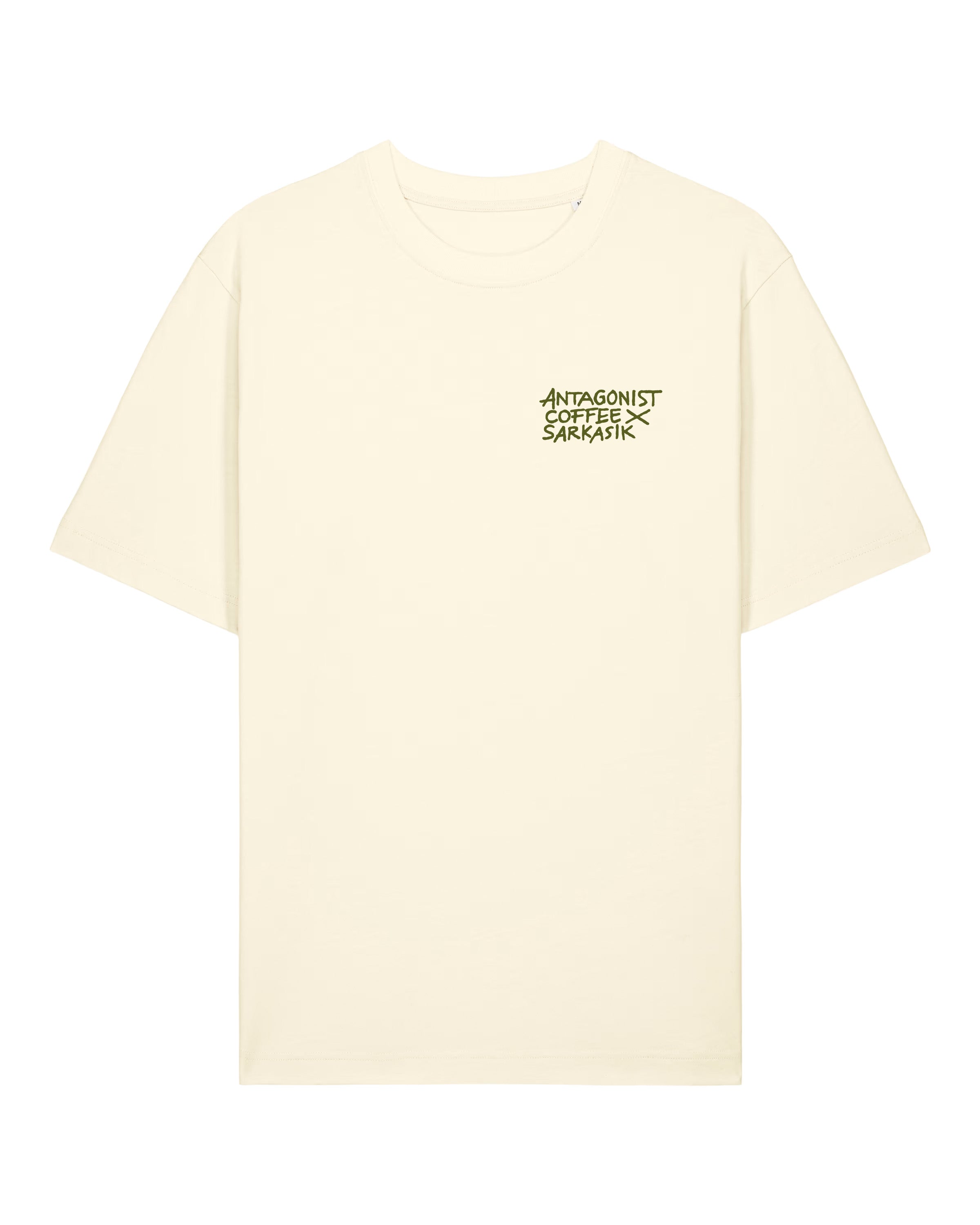 ANTAGONIST COFFEE x SARKASIK - UNISEX RELAXED FIT SHIRT