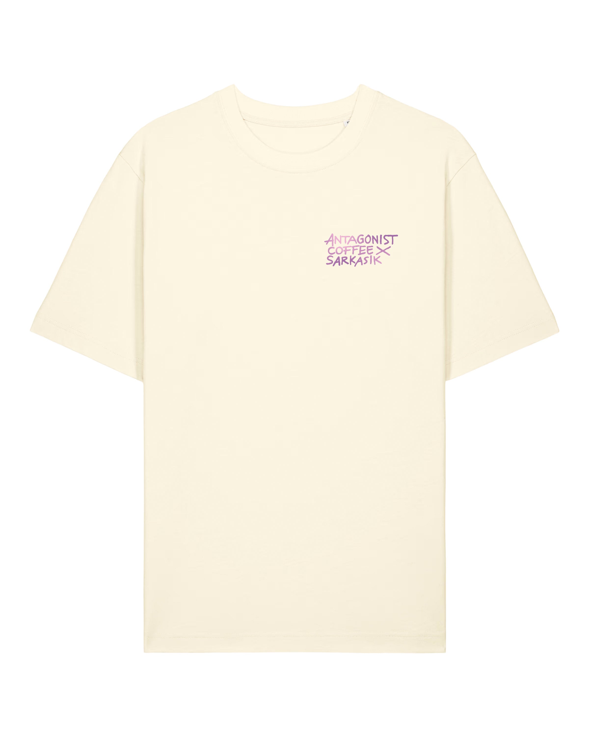 ANTAGONIST COFFEE x SARKASIK - UNISEX RELAXED FIT SHIRT